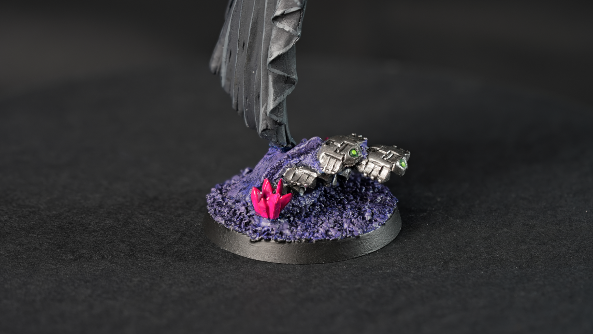 Nightbringer model - zoom in of base