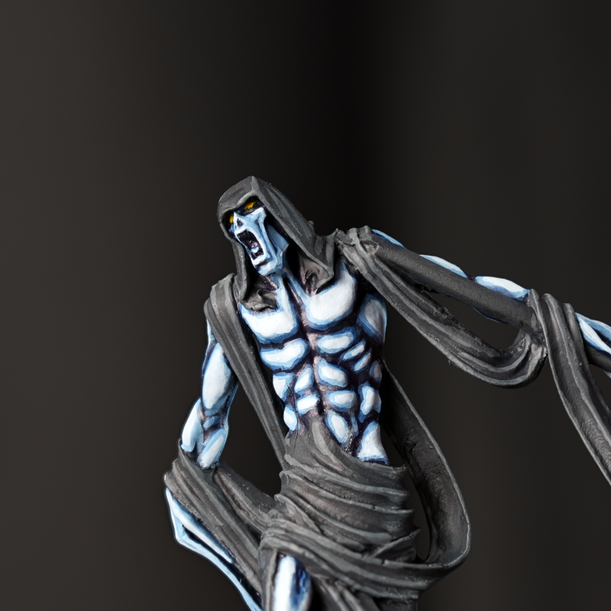 Nightbringer model - zoom in of face