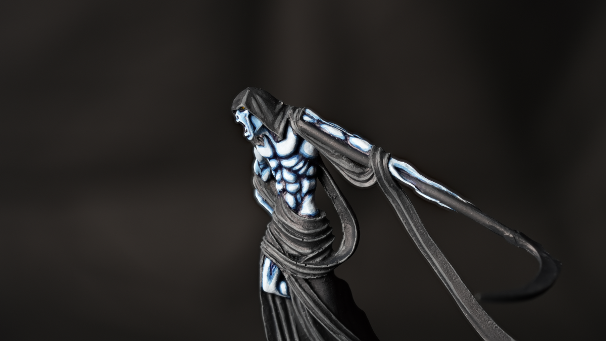 Nightbringer model - zoom in of torso