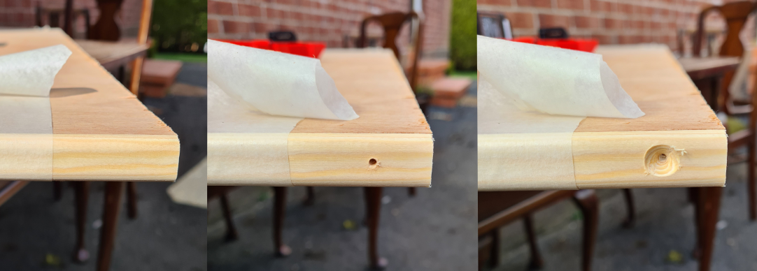 Drilling countersink holes